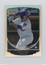 2013 Bowman Cream of the Crop Chrome Mini Refractor Javier Baez #CC-CC1 1c7