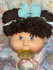 Cabbage Patch Violet Eyes Birthday Girl with Pacifier