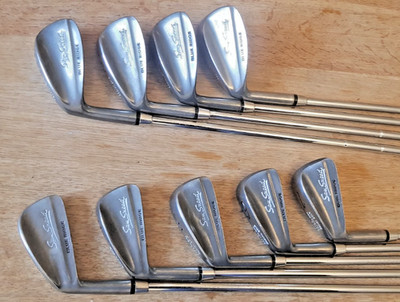 Wilson Sam Snead Blue Ridge Eisensatz L/H 3-SW Radialsohle REG Stahlschäfte