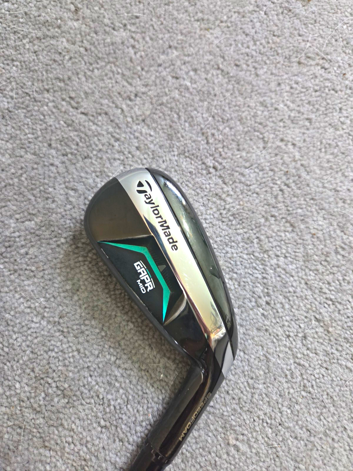 TaylorMade GAPR Mid 3H Hybrid 18° RH Stiff Steel KBS Hybrid Shaft