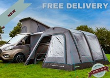 Outdoor Revolution Cayman Air Inflatable T3 LOW Inc Footprint Driveaway Awning