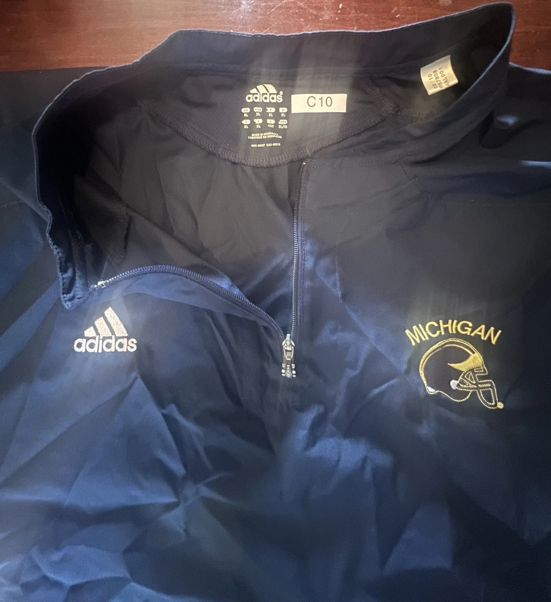 Veste à capuche zippée intégrale Michigan Wolverines homme Lacrosse