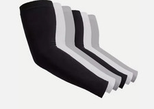 3/5 Pairs Cooling Arm Sleeves Cover UV Sun Protection Outdoor Sports Men Women