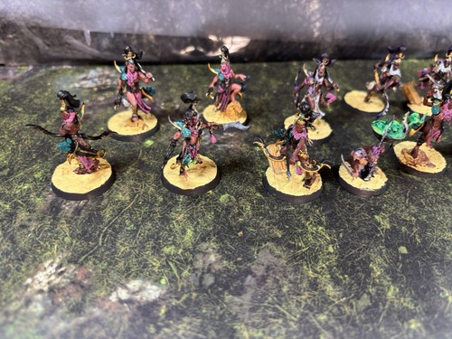 Warhammer AoS Hedonites of Slaanesh Blissbarb Archers Painted (#361) - Picture 2 of 13