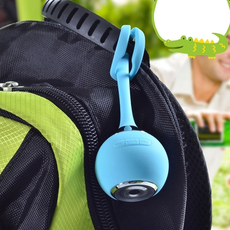 Mini enceinte Bluetooth étanche S612 rose pour le sport