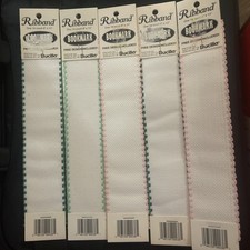 Bucilla Cross Stitch Bookmark 14 count 9   X 1 7/8 Love Pattern Lot Of 5