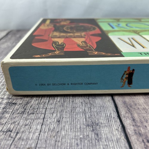 VINTAGE 1964 ROMAN X Caesars Board Game by Selchow & Righter - Picture 2 of 6