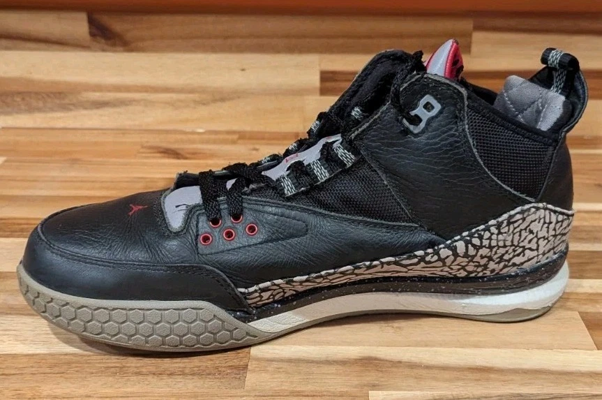 Nike Air Jordan CP3 III Chris Paul Tribute Negro Cemento Elefante Para hombres Talla 10.5 Foto 3 de 4