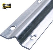 12ft Galvanized Inverted V Track Kit 3pcs 4ft Slide Gate Tracks With Mounting