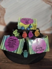 Handcrafted Goatmilk Soap - Blueberry Lemon Squeeze Scented