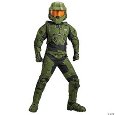 MASTER CHIEF INFINITE CHLD 7-8 - Kids Halloween Costume Cosplay  Party Outfit