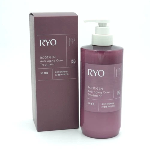 RYO RootGen Anti Aging Care Treatment 550ml Hair Lose 3D Volume K-Beauty