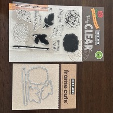 hero arts stamps and dies Color Layering Rose
