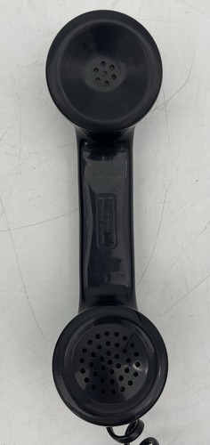 Western Electric Bell System Telefono Rotante Nero Montabile a Parete 554BM - Foto 8 di 16
