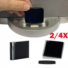 2/4PC 30Pin Bluetooth Adapter Converter For Bose SoundDock iPhone iPod Music NEW