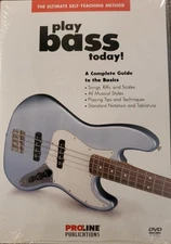 Play Bass Today! A complete Guide to the Basics Chris Kringel DVD Self Teaching
