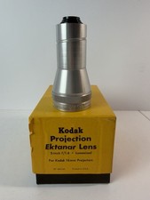 Kodak Projection Ektanar Lens 2" f/1.6 Lumenized for 16mm Projector w/ Box