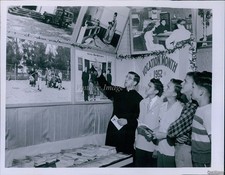 1952 Fr John Fitzpatrick Vocation Day Sts Peter & Paul School Religion 7X9 Photo