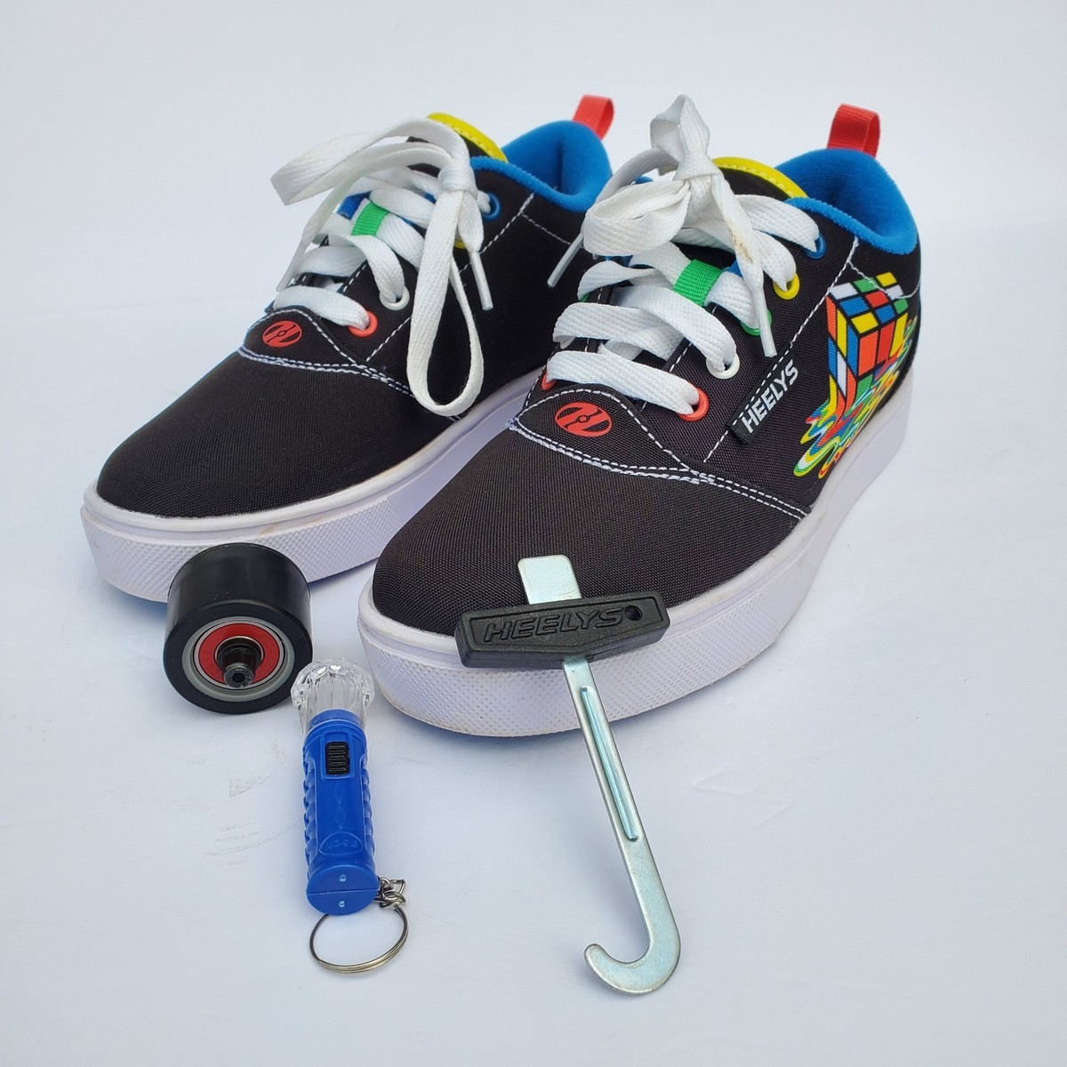 Heelys Pro 20 Rubiks HE00317060 Black Graphic Kids Sneakers Size