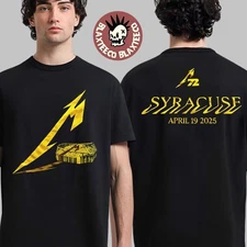 metal Syracuse New York April 19 2025 At JMA Wireless Dome Artwork T-Shirt