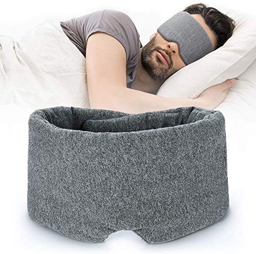 100% Handmade Cotton Sleep Mask Blackout - Comfortable & Breathable Eye Mask for