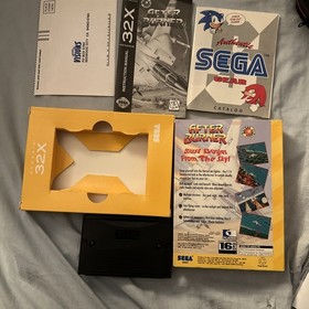 After Burner (Sega Genesis 32X) MINT COMPLETE CIB W/REG CARD, GORGEOUS, 10/10!