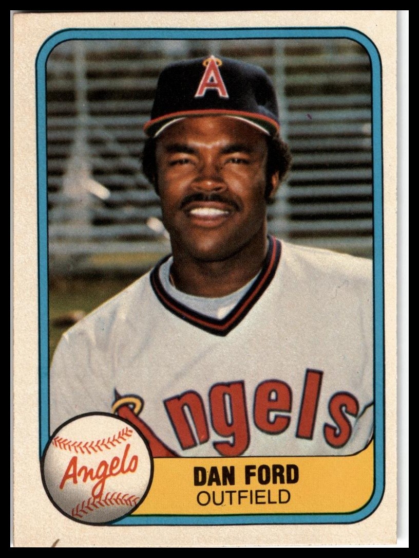 1981 Fleer #273 Dan Ford