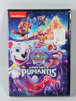 Paw Patrol: Pups Save Puplantis (2019) Widescreen DVD Brand New Free Shipping