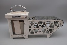 #E Vintage CASELLA GLUCK Metal Cased Thermohygrograph