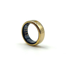 Oura Ring Gen 3 Horizon - Titanium - Size 10 - Gold - HEAVILY SCRATCHED