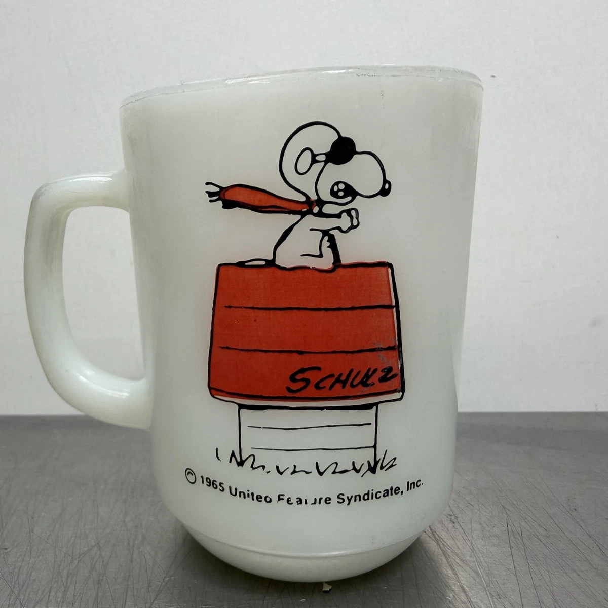 vintage fire king snoopy mug products for sale | eBay