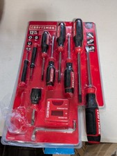 Craftsman 11 Piece Bi-material Screwdriver Set Black Oxide Tip Cmht65071n