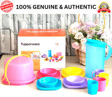 Tupperware NEW 14pc Miniature Kids Cooking Set Collectible Toy Play Set Gift