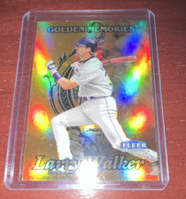Fleer 1998 Fleer Tradition Larry Walker Golden Memories #320 Rockies MLB