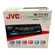 JVC KD-T711BT Bluetooth USB AUX CD Car Stereo Receiver iPhone Open Box