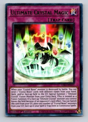 Ultimate Crystal Magic (Green) LDS1-EN117 Ultra Rare Yu-Gi-Oh 1st Edition
