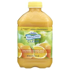 Thick & Easy Thickened Beverage Orange 46 oz. Bottle 6 Ct
