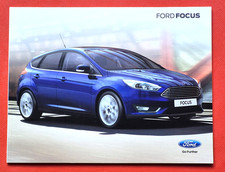 Brochure vendita FORD FOCUS 2014 - ST Titanium X Zetec S Style Studio leghe come nuova!
