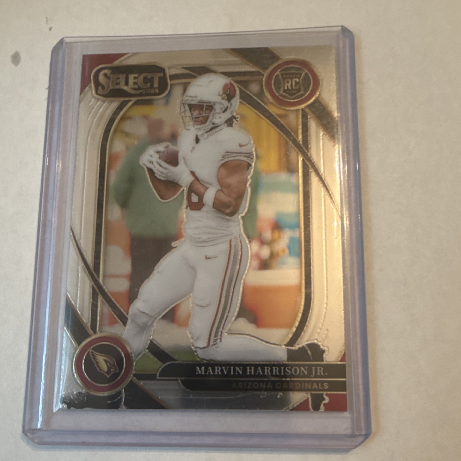 Panini Select 2024 Club Level Rookie Marvin Harrison Jr. #219 Cardinals