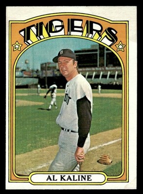 1972 Topps Baseball #600 Al Kaline VG *e2