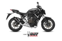 Kompletter Auspuff Zugelassen Mivv GP Carbon Yamaha MT-07 / FZ-07 2014 - 2024