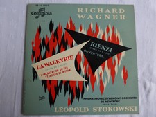 richard wagner-la walkyrie-rienzi-léopold stokowski-LP 33 tours 25 cm