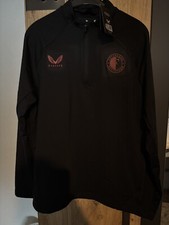 Castore Feyenoord Rotterdam Top 1/4 Zip Größe M Neu mit Etikett