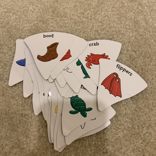 Curious George Discovery Beach Game Pieces Replacement Parts Spinner Cards - Imagen 9 de 9