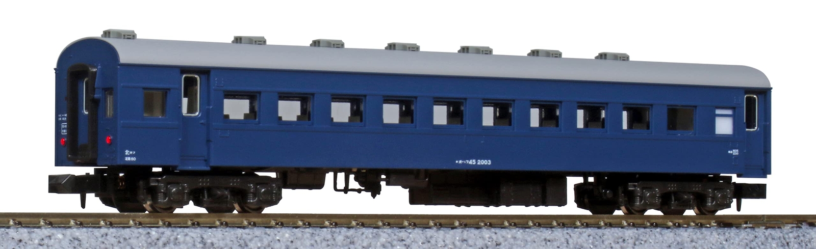 Kato N Gauge Ohafu 45 Blue 5300 Railway Model Passenger Car No.214