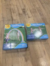 Sun Shine Outside Water Sprinkler Sprayer Lot of (2) Water 