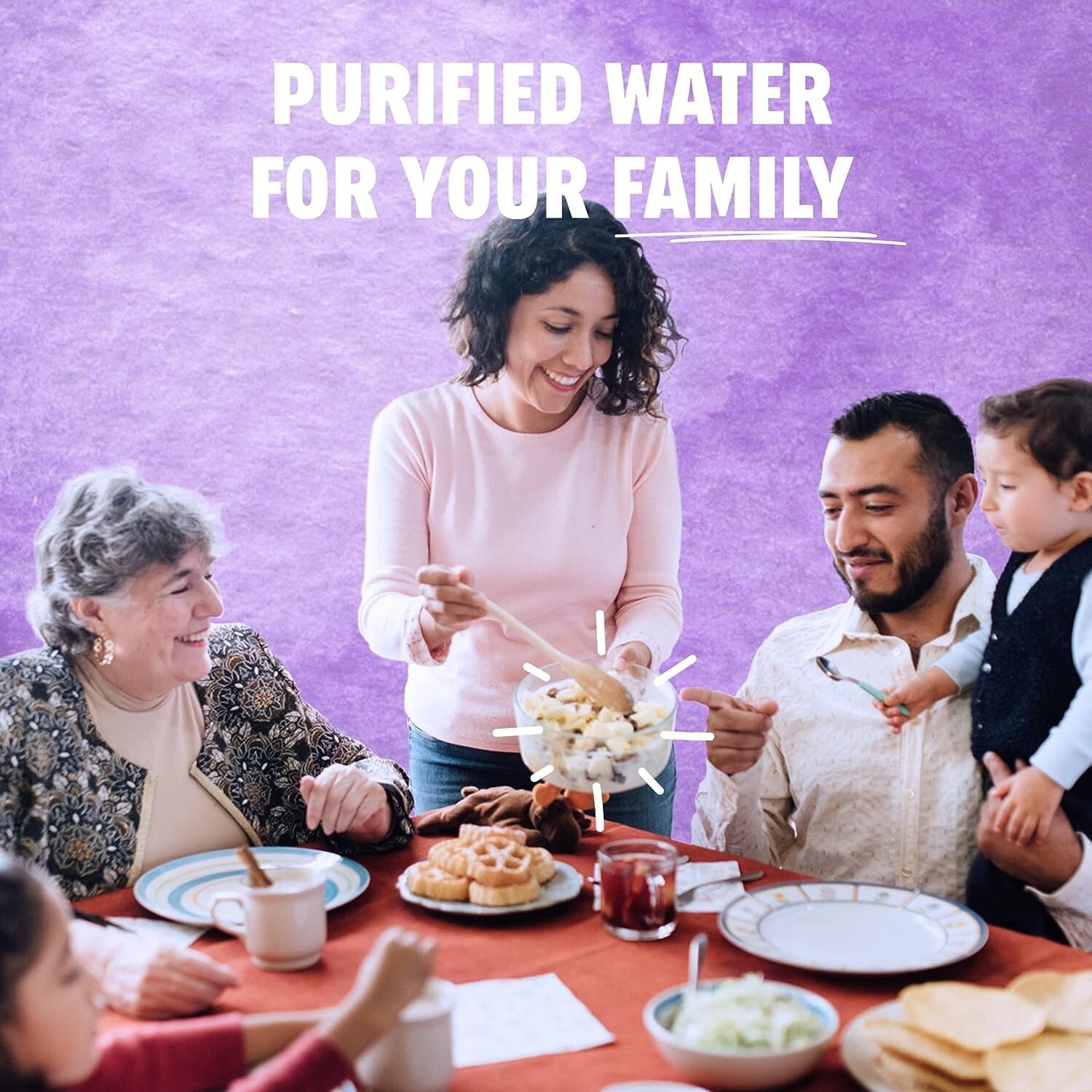 Pure Life Purified Water, 8 Fl Oz, Plastic Bottled Water, 24 Pack
