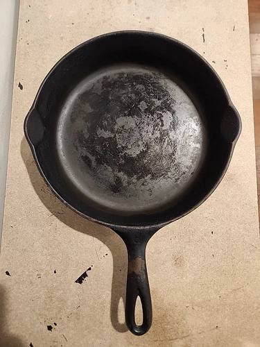 Vintage Wagner Ware Sidney O Cast Iron Skillet #8 10” 10580 1058