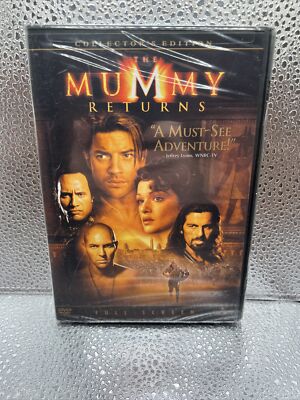 The Mummy Returns DVD Collector’s Edition Brandon Fraiser, Rachel Weisz ...