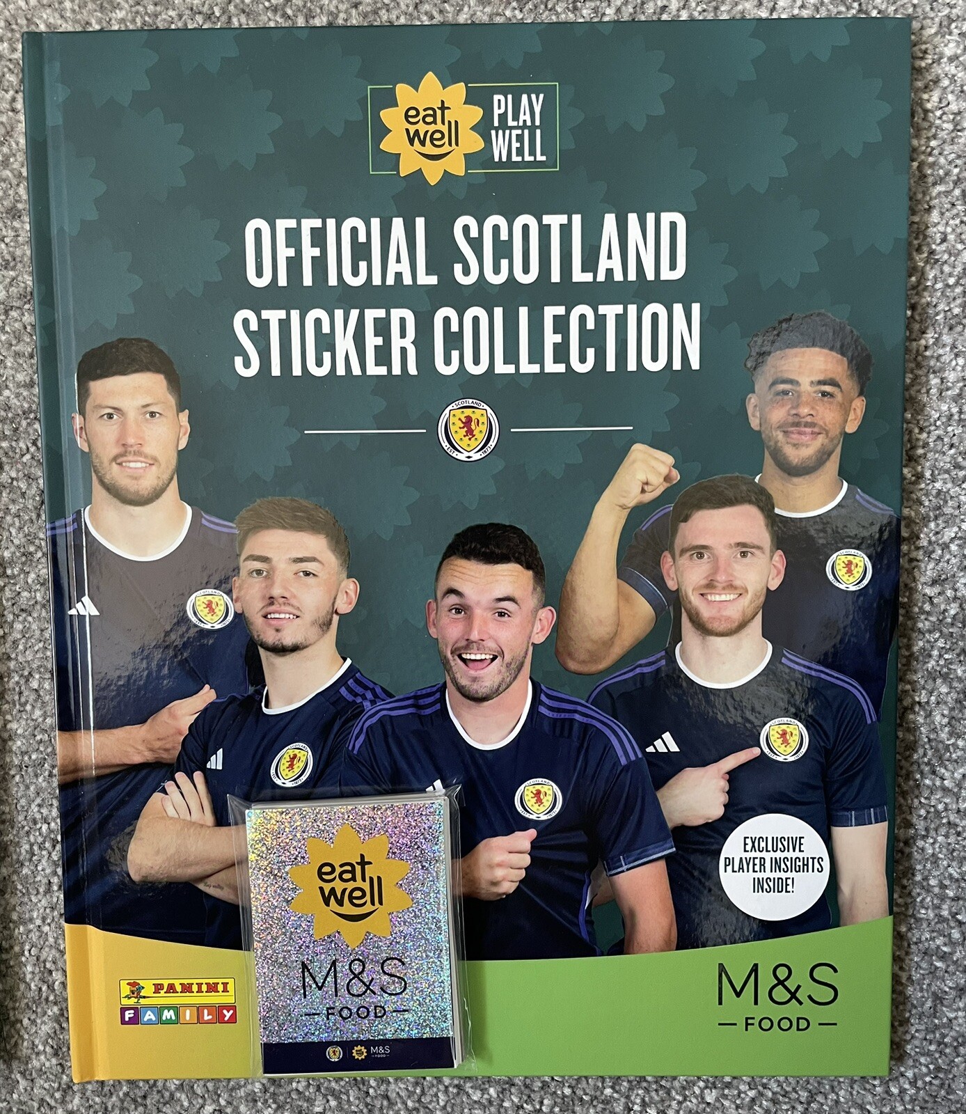 Panini Stickers M S Scotland Complete Loose Set X 50 With Album panini-stickers-m-s-scotland-complete-loose-set-x-50-with-album